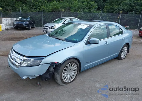 2010 Ford Fusion Hybrid из США, поврежденный, VIN 3FADP0L34AR294982